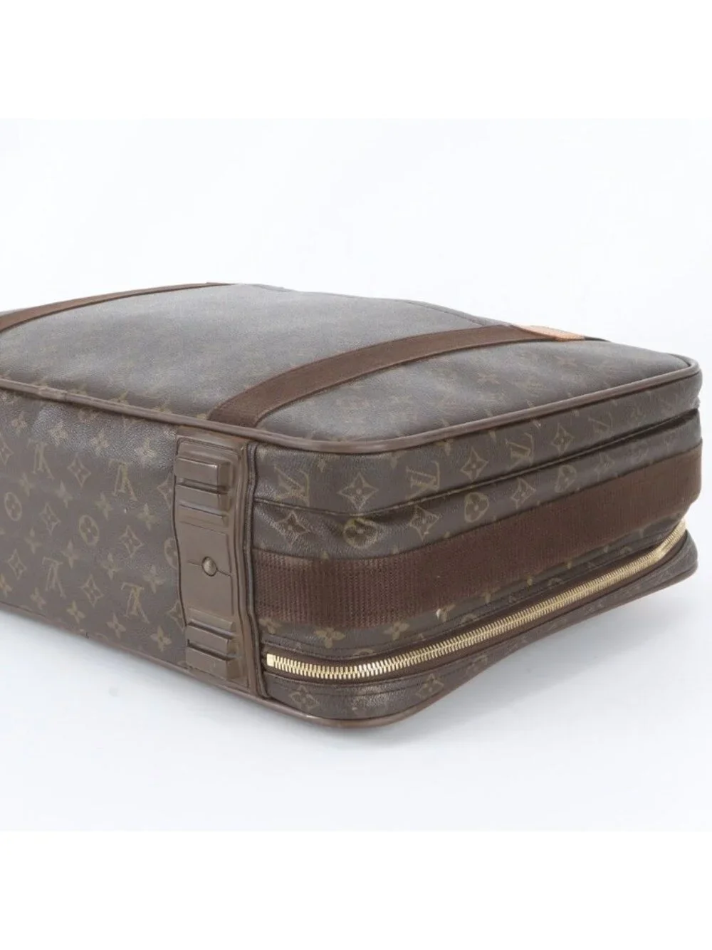 Louis Vuitton Monogram Satellite Leather Boston Bag Cali